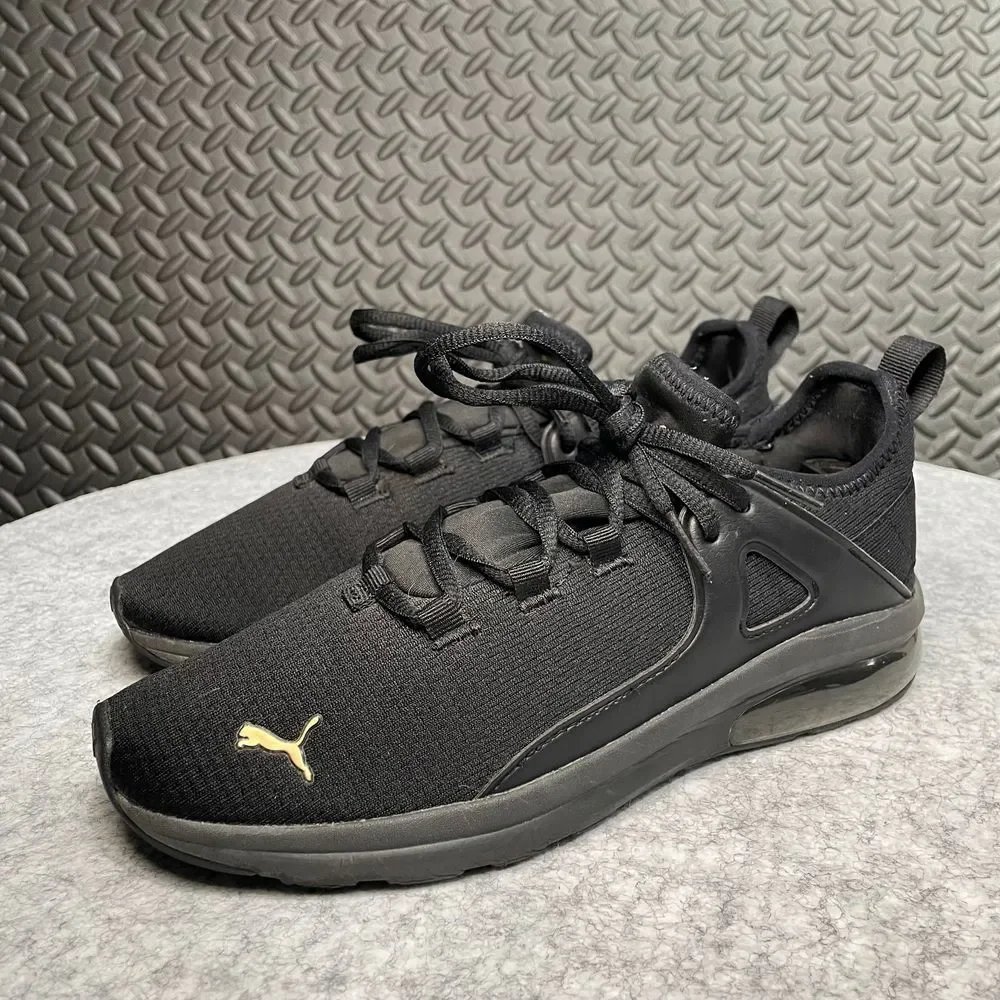 Puma Women's Electron 2.0 386260-01 Black Running Shoes Sneakers Size‎ 5.5